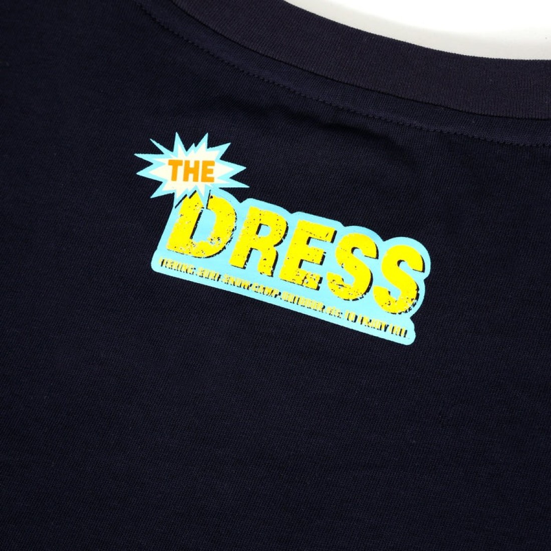 Dress NYC Girl T-Shirt Navy Clothes, T-Shirt image