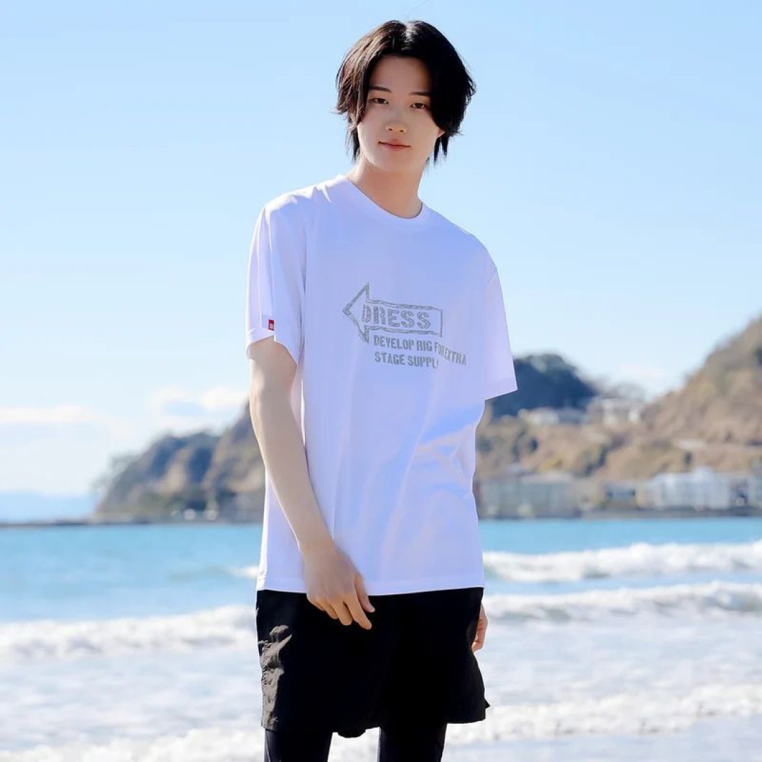 Mπλούζα UV Dress Sketch Line Dry T-Shirt White image