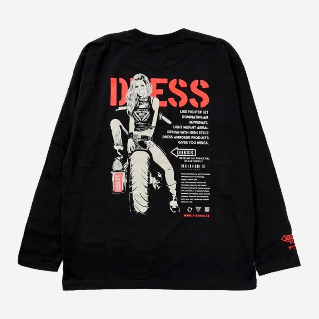 Mπλούζα Dress Biker Girl Long Sleeve Ένδυση, Μπλούζες image