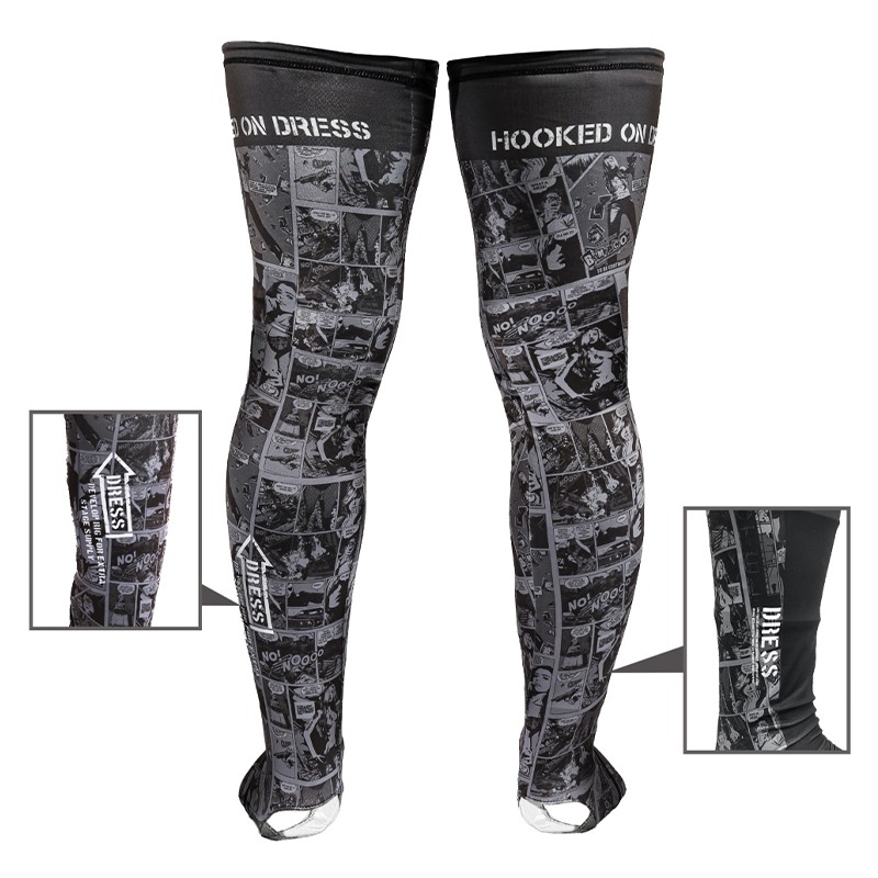 Προστατευτικό Μανίκι Ποδιών Dress Cool Leg Cover ”Girl Comic” Ένδυση, Ρούχα UV, Αξεσουάρ Ένδυσης image