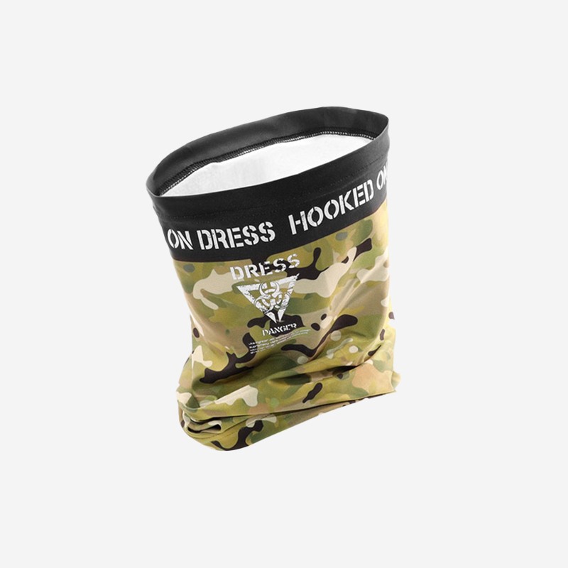 Neck Gaiter Dress Cool Neck Gaiter Camouflage 2022 MC Clothes, Neck Gaiters image