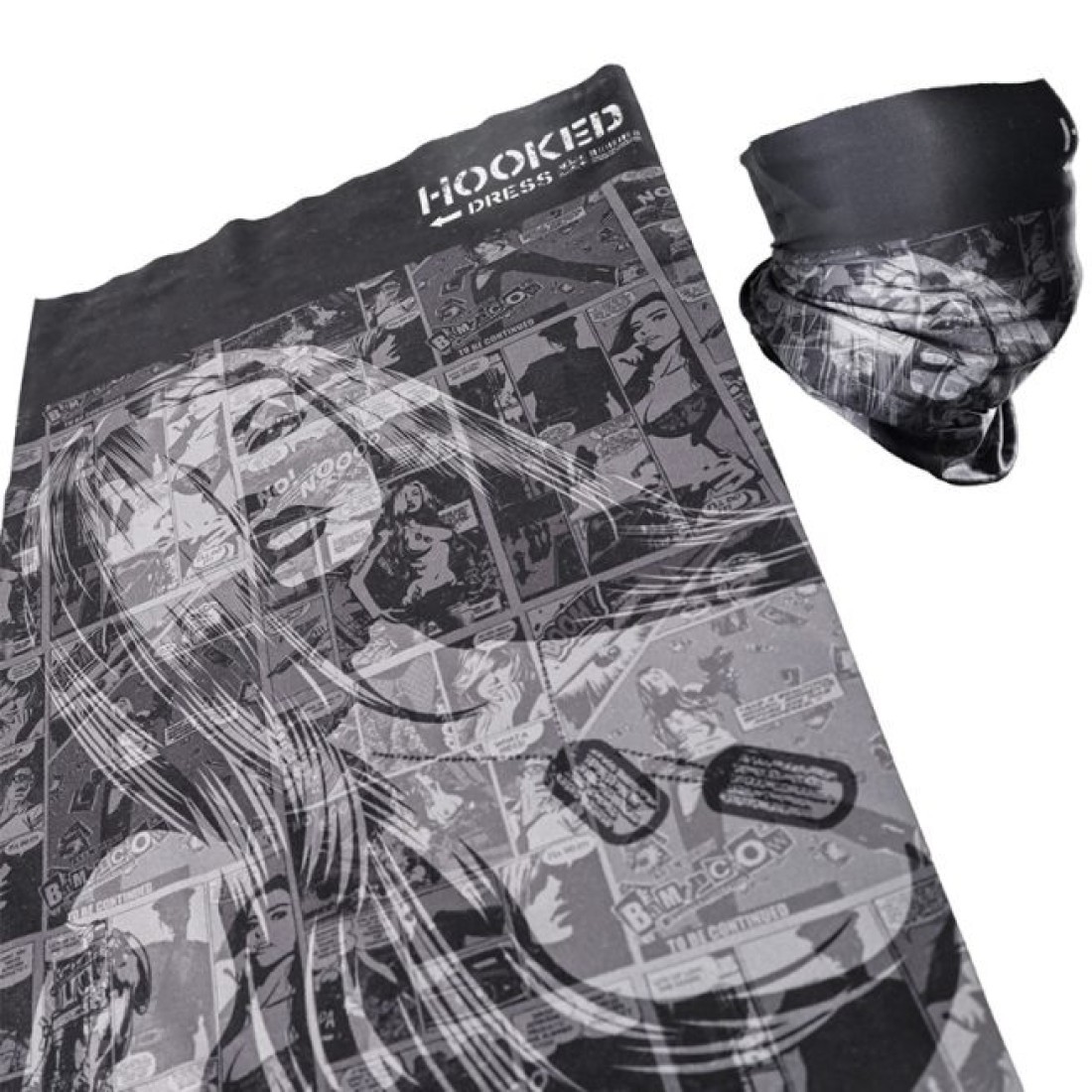 Showing image for Neck Gaiter Dress Cool Neck Gaiter ”Girl Comic” Neck Gaiter Dress Cool Neck Gaiter ”Girl Comic” Clothes, UV Clothing, Neck Gaiters image