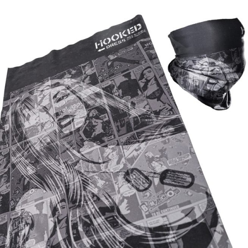 Γκέτα Λαιμού Dress Cool Neck Gaiter ”Girl Comic” Ένδυση, Ρούχα UV, Γκέτες Λαιμού image
