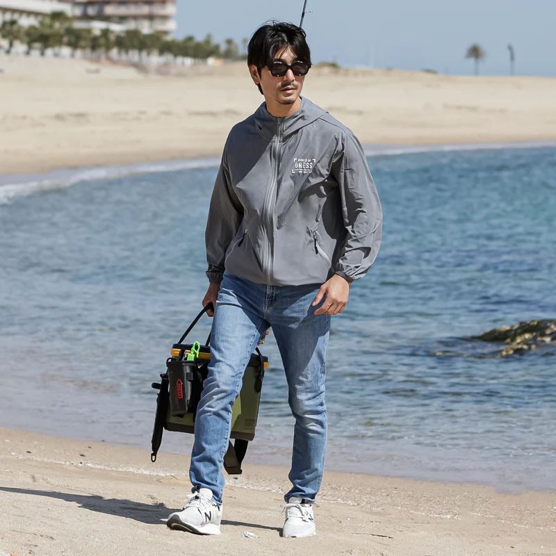 Φούτερ Ζακέτα UV Dress Cool UV Cat Hoodie Gray Ένδυση, Φούτερ, Ρούχα UV image