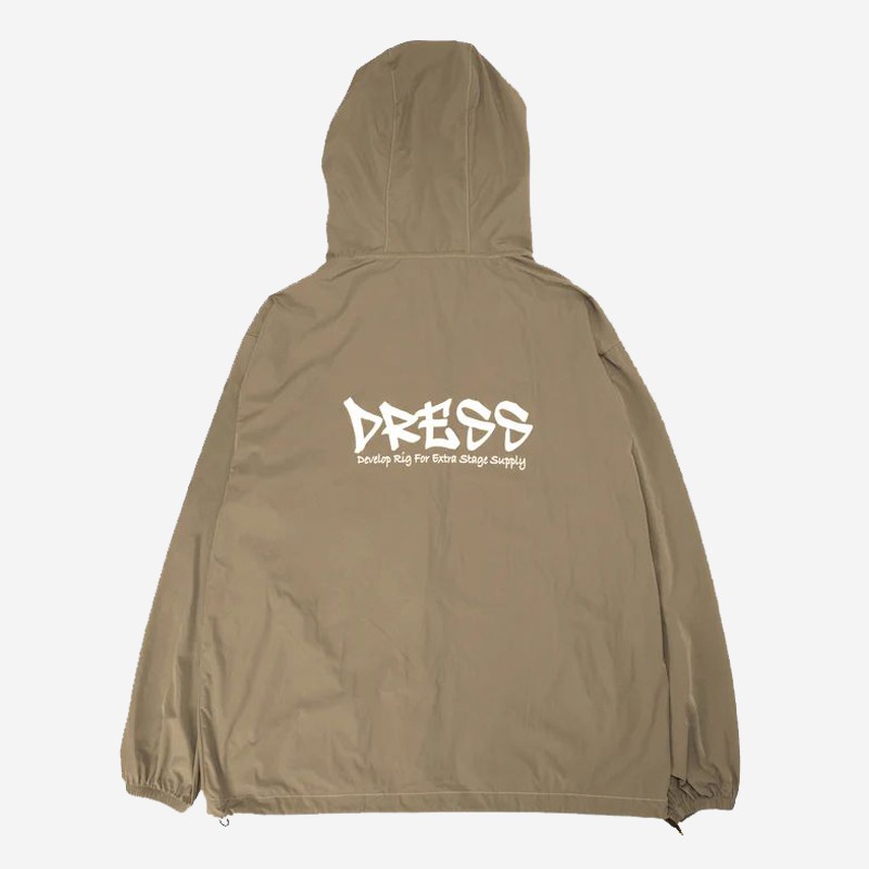 Dress Cool UV Cut Hoodie Sand Khaki