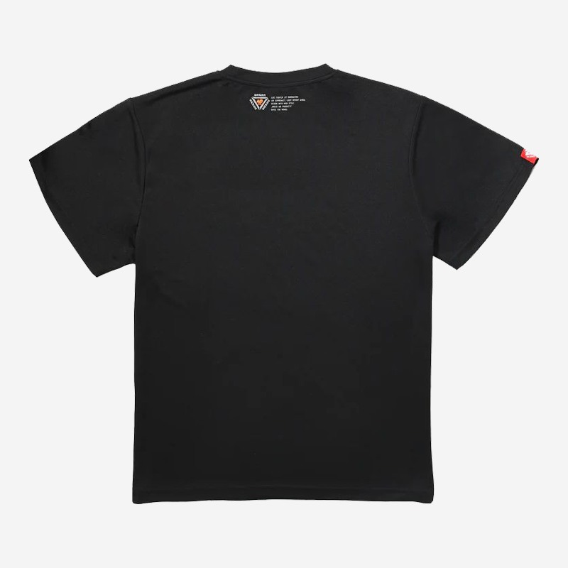 Mπλούζα UV Dress Cyber Logo Dry T-Shirt Black