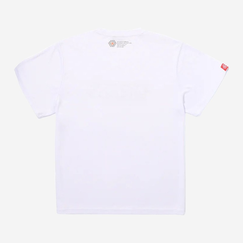 Mπλούζα UV Dress Cyber Logo Dry T-Shirt White