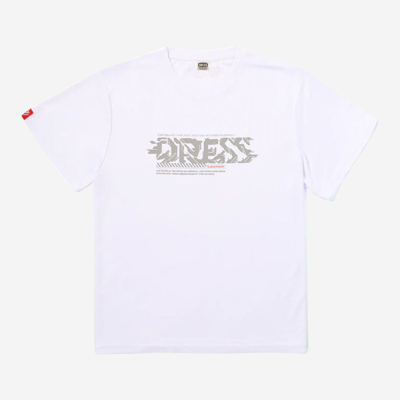 Dress Cyber Logo Dry T-Shirt White image