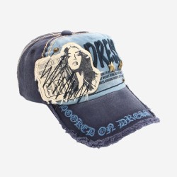 Καπέλο Dress Denim Cap “Girl” Black Indigo