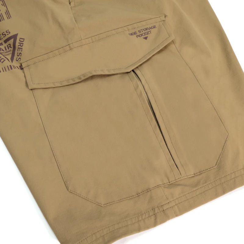 Σορτς Dress Dry Shorts Barcode Logo Tan Ένδυση, Παντελόνια - Σορτς image