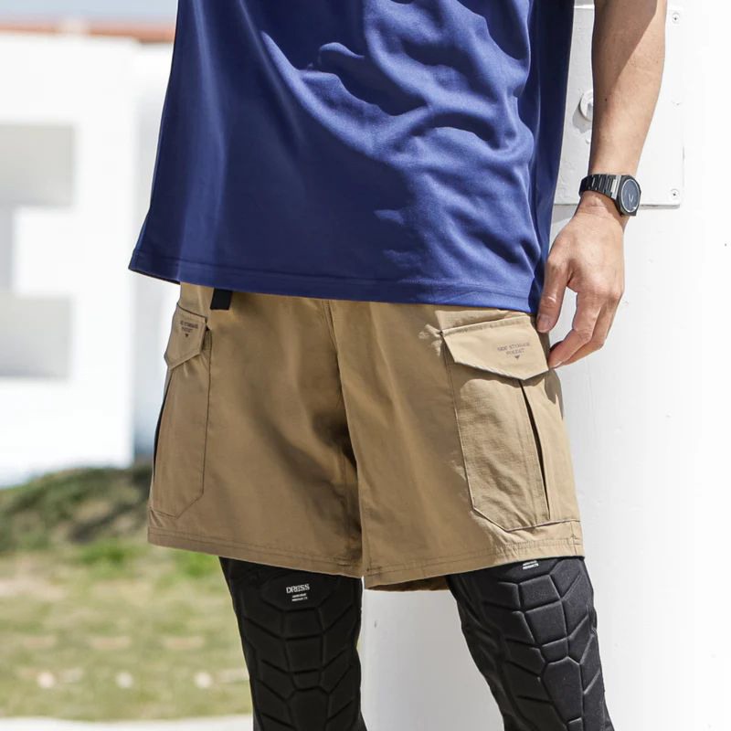 Σορτς Dress Dry Shorts Barcode Logo Tan Ένδυση, Παντελόνια - Σορτς image