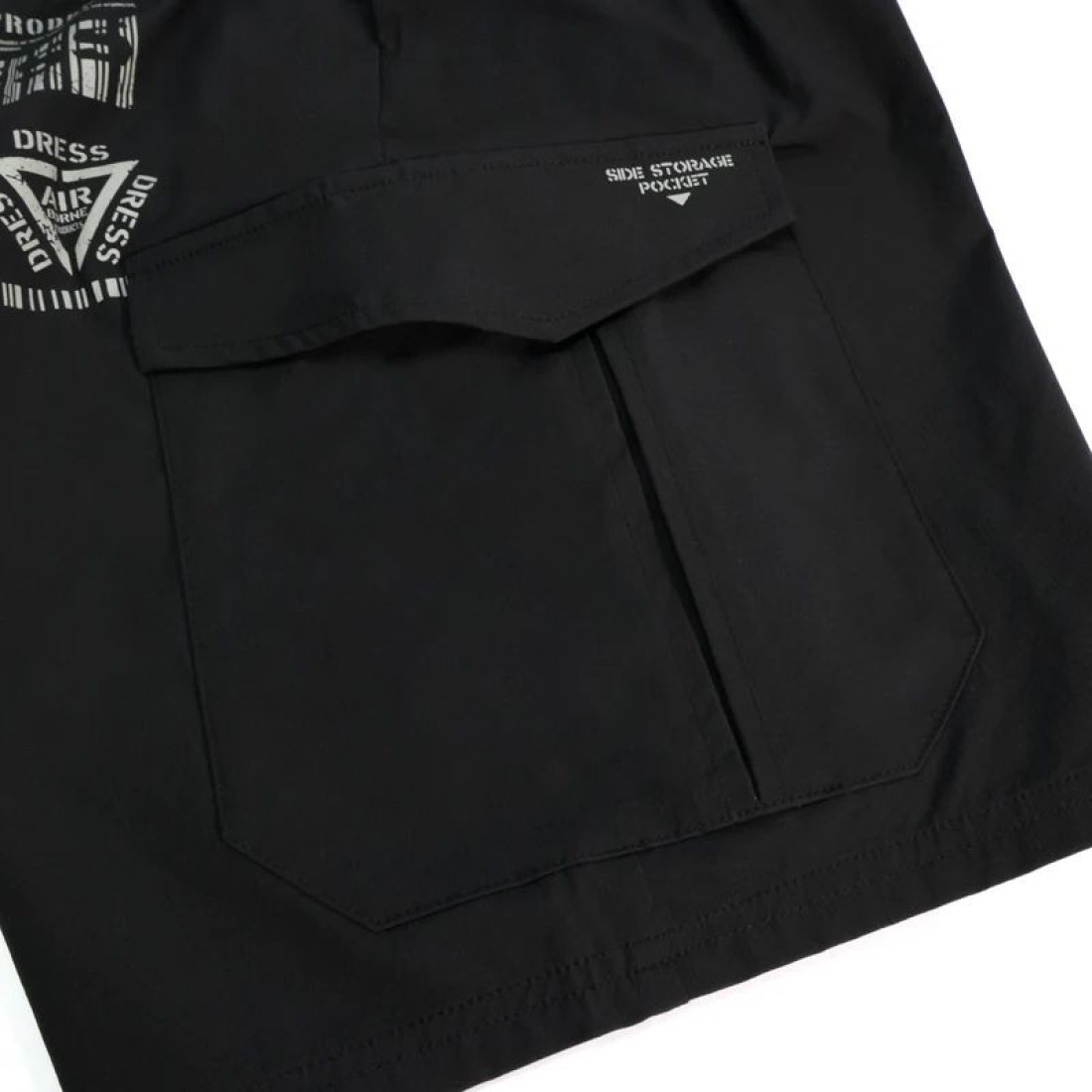 Dress Dry Shorts Barcode Logo Black image