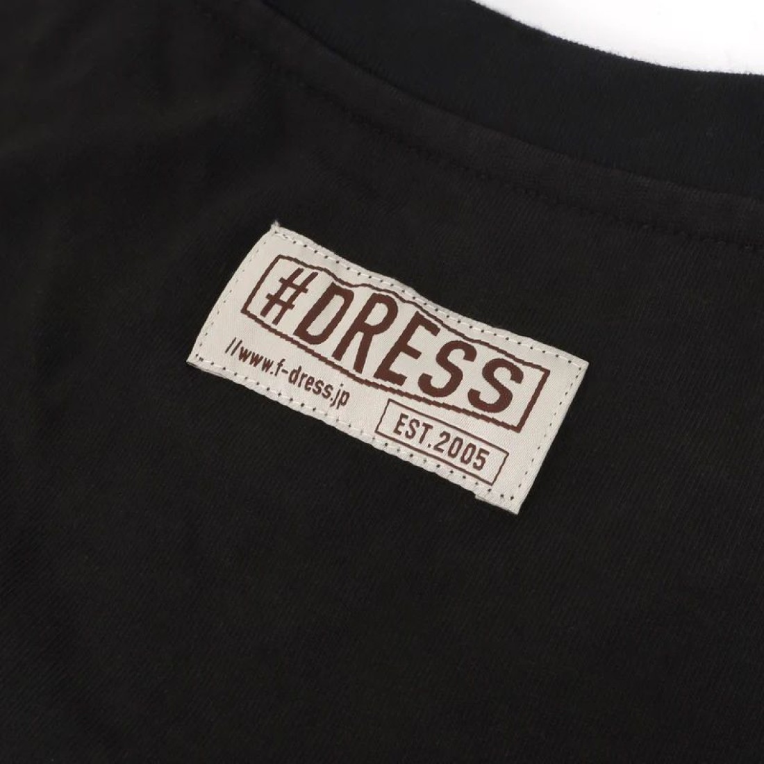 Dress Embossed Logo T-Shirt Black image