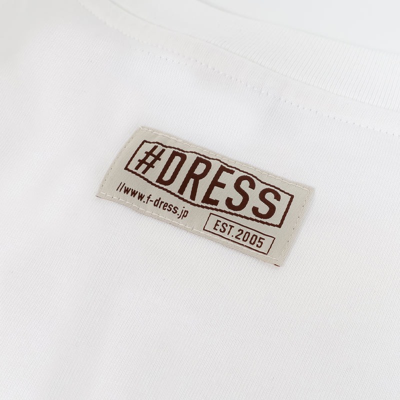 Dress Embossed Logo T-Shirt White Clothes, T-Shirt image