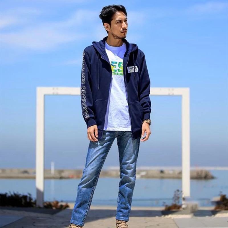 Φούτερ Ζακέτα Dress Lollipop Girl Hoodie Navy image