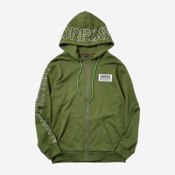 Φούτερ Ζακέτα Dress Lollipop Girl Hoodie Olive