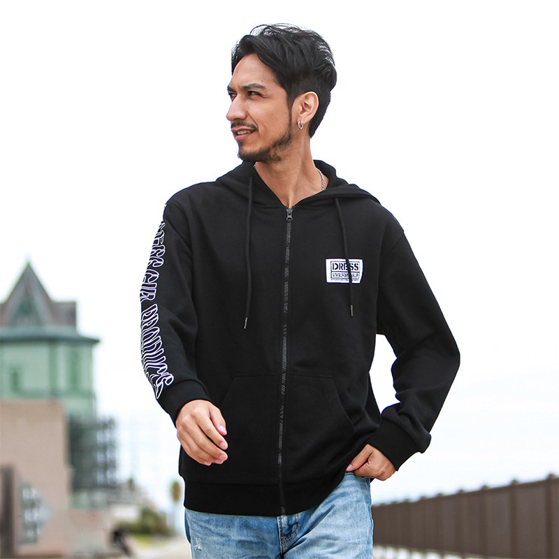 Φούτερ Ζακέτα Dress Lollipop Girl Hoodie Black Ένδυση, Φούτερ image