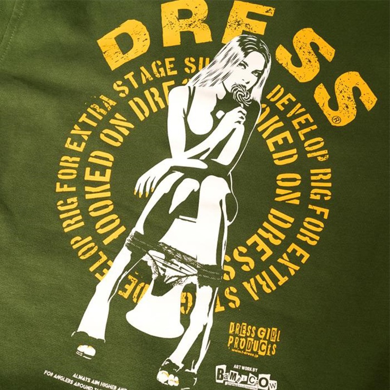 Φούτερ Ζακέτα Dress Lollipop Girl Hoodie Olive Ένδυση, Φούτερ image