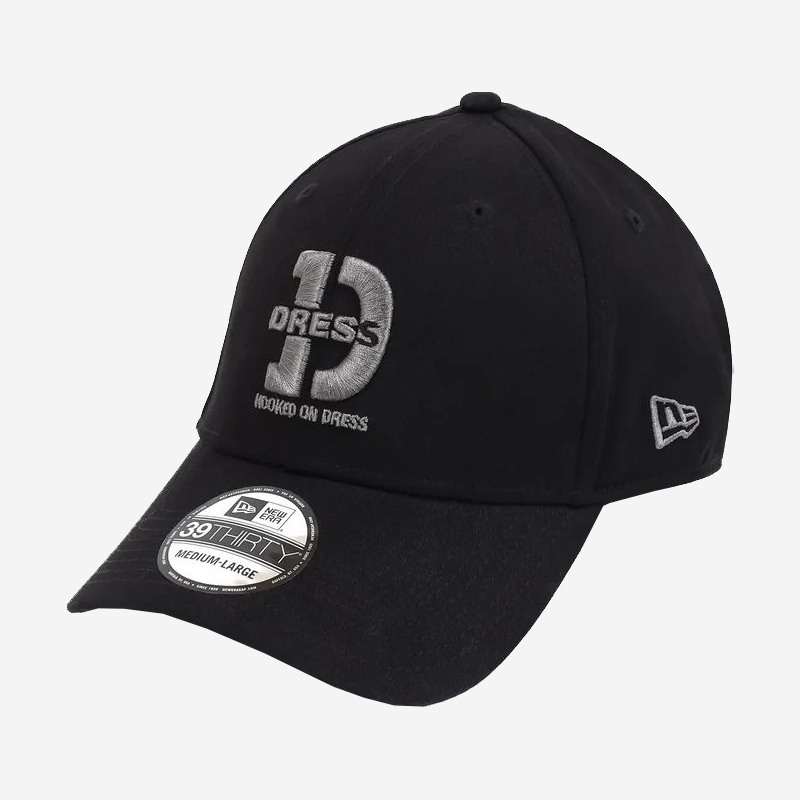 Dress NEW ERA®×DRESS Collaboration Cap 39THIRTY Black/Grey Clothes, Hats image