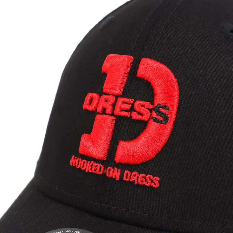 Καπέλο Dress NEW ERA®×DRESS Collaboration Cap 39THIRTY Black/Red Ένδυση, Καπέλα image