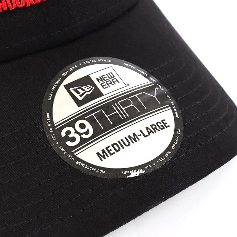 Καπέλο Dress NEW ERA®×DRESS Collaboration Cap 39THIRTY Black/Red Ένδυση, Καπέλα image