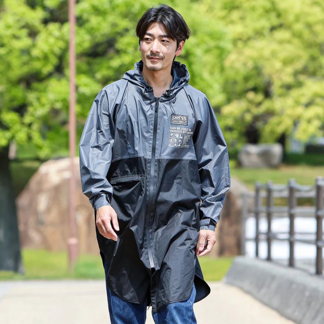 Showing image for Αδιάβροχo Πόντσο Dress Packable Rain Poncho Airborne Αδιάβροχo Πόντσο Dress Packable Rain Poncho Airborne image