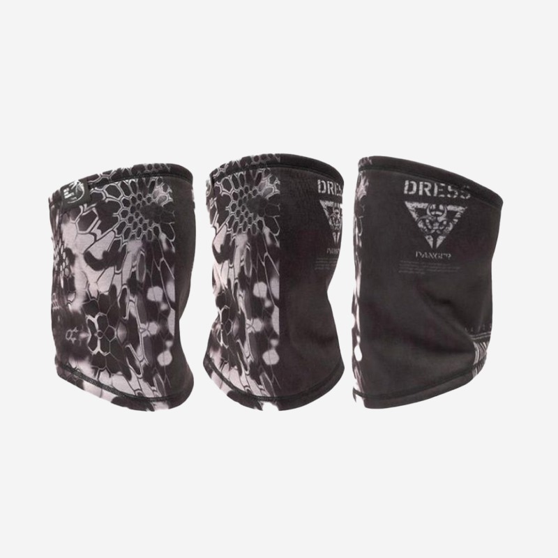Dress Technical Heat Neck Gator Python Black/Gray Clothes, Neck Gaiters image