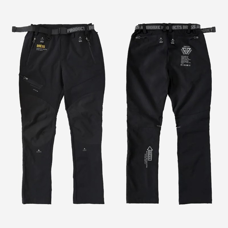 Dress Warm Tactical Pants Night Black Clothes, Pants - Shorts image