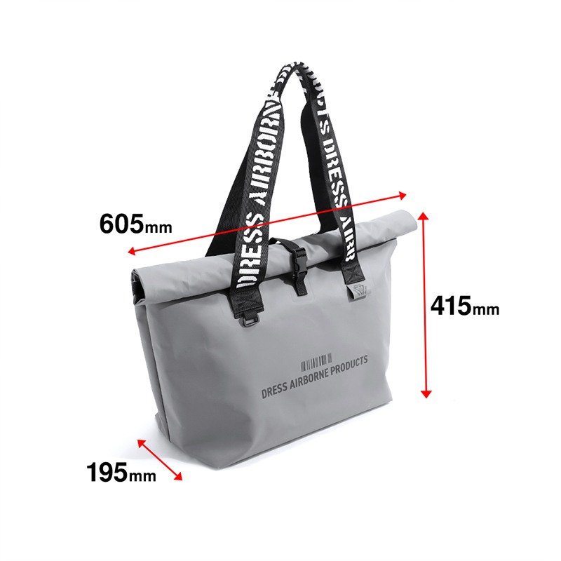 Αδιάβροχη Τσάντα Dress Waterproof Tote Bag M-40L Gray Τσάντες image
