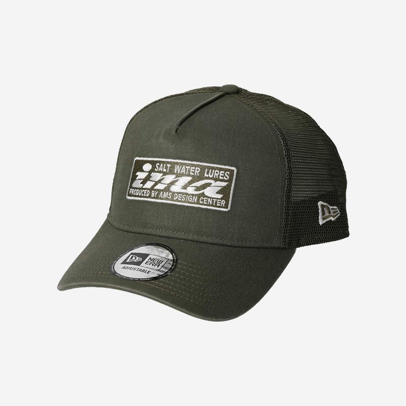 Ima New Era 9 Forty Classic Mesh Cap Olive Clothes, Hats image