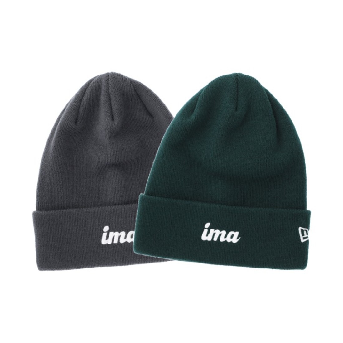 Ima Basic Knit Cap Charcoal image