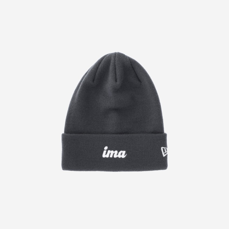 Ima Basic Knit Cap Charcoal image