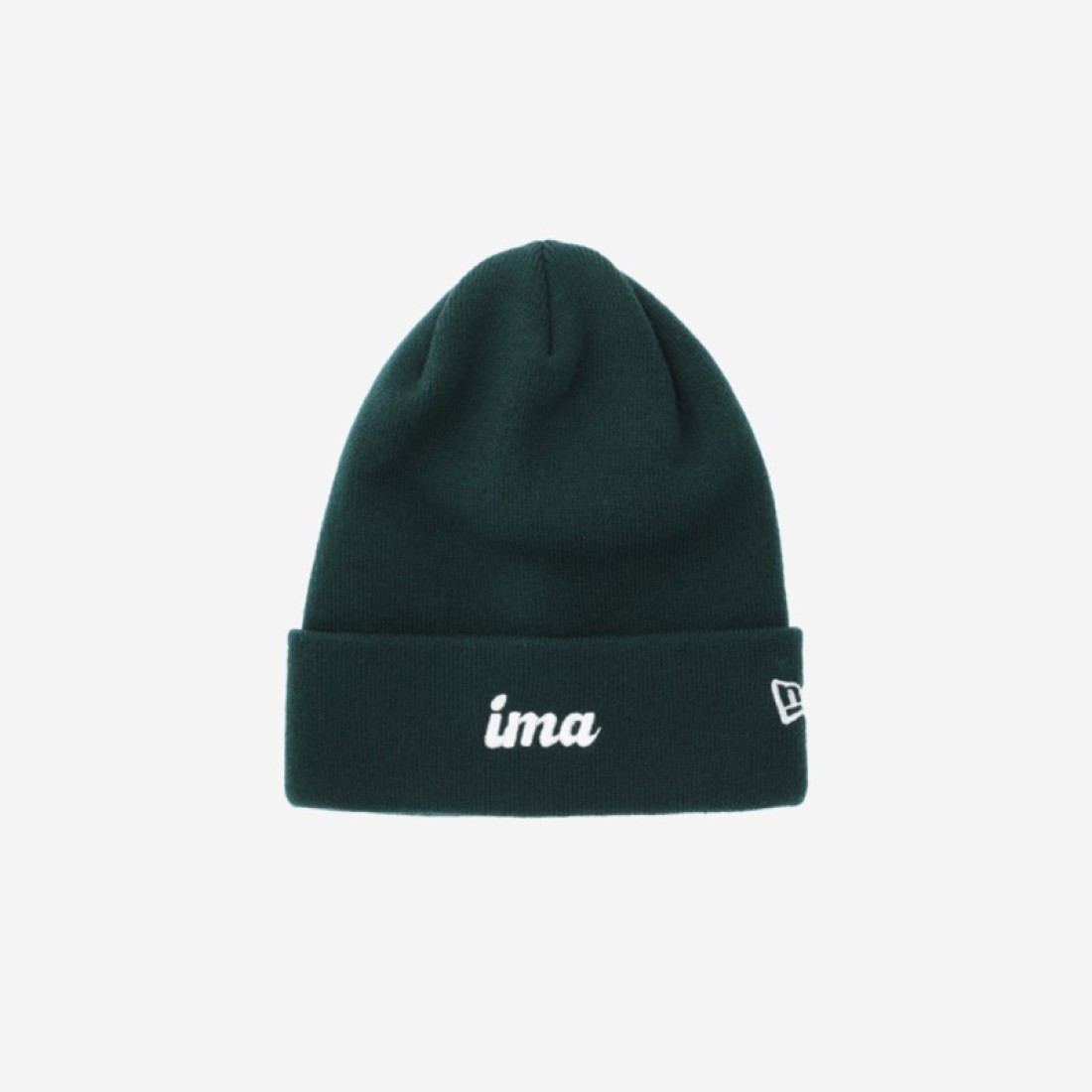 Ima Basic Knit Cap Moss Clothes, Caps image