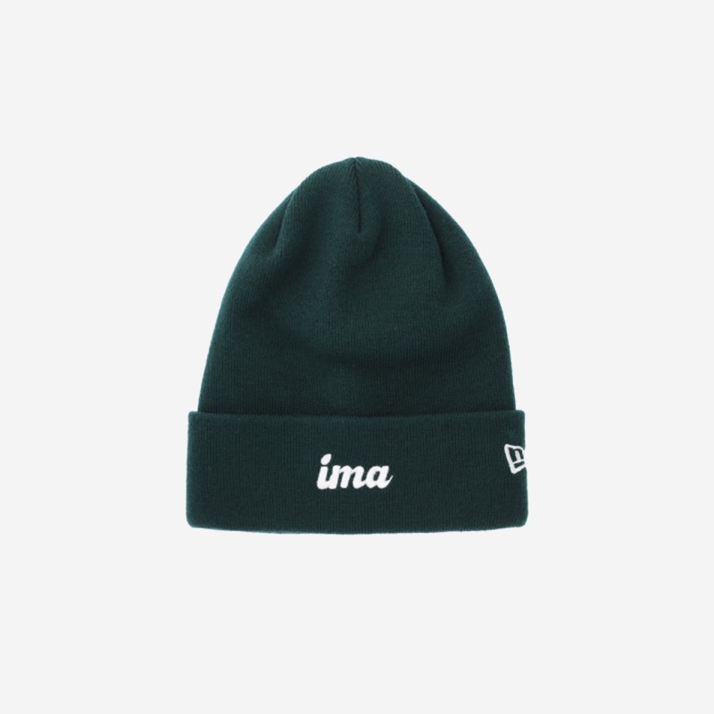 Ima Basic Knit Cap Moss Clothes, Caps image