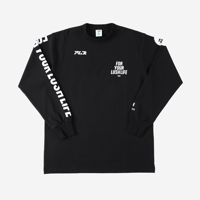 Ima Full Combo Long T-Shirt Black image