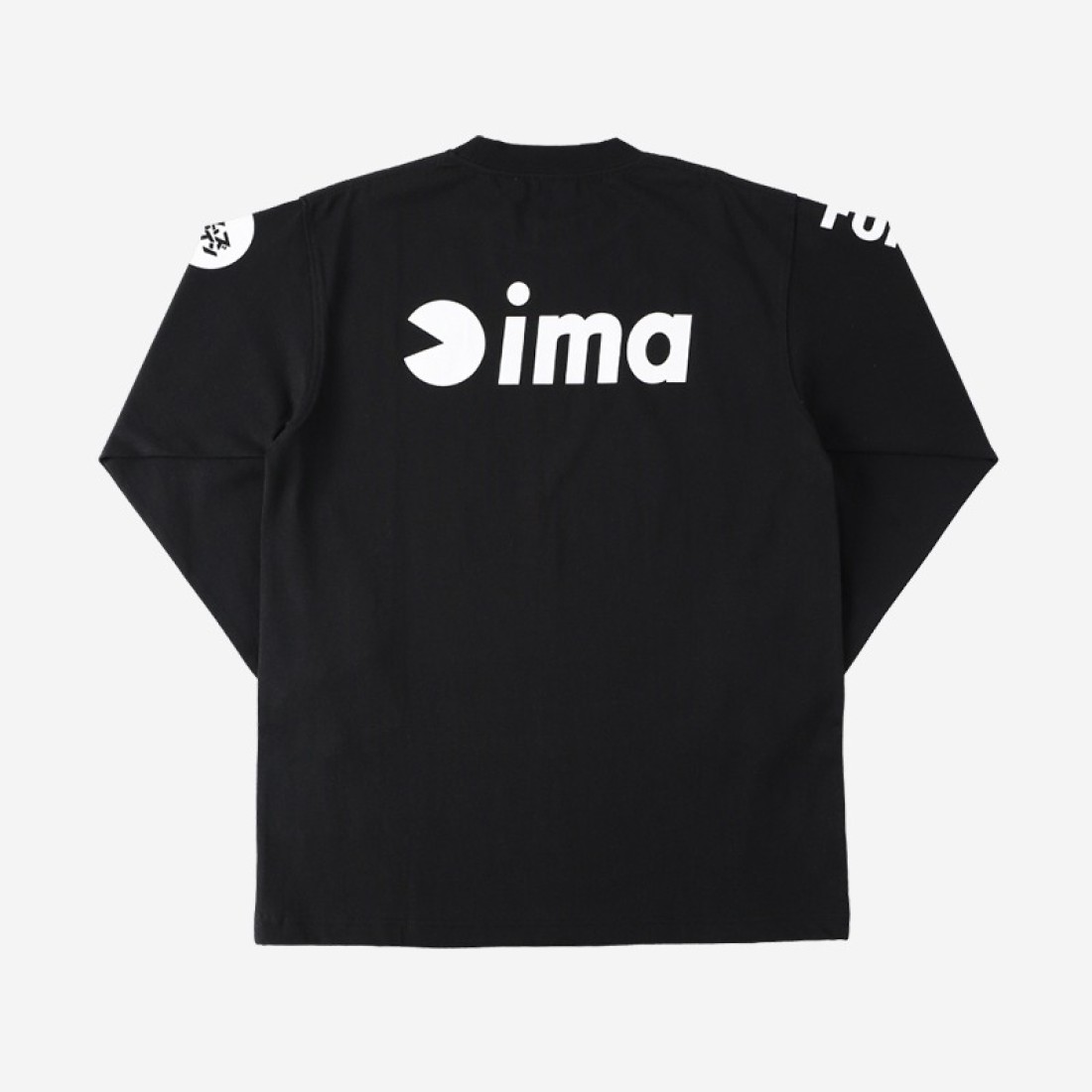 Ima Full Combo Long T-Shirt Black image