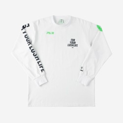 Mπλούζα Ima Full Combo Long T-Shirt White