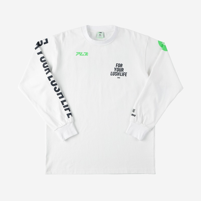 Ima Full Combo Long T-Shirt White image