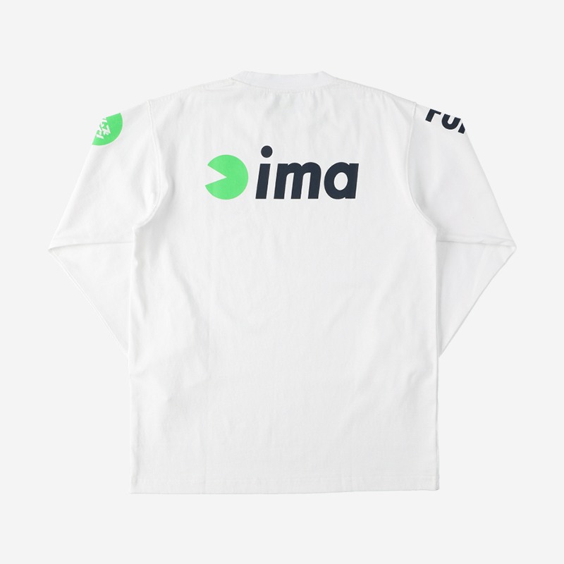 Mπλούζα Ima Full Combo Long T-Shirt White