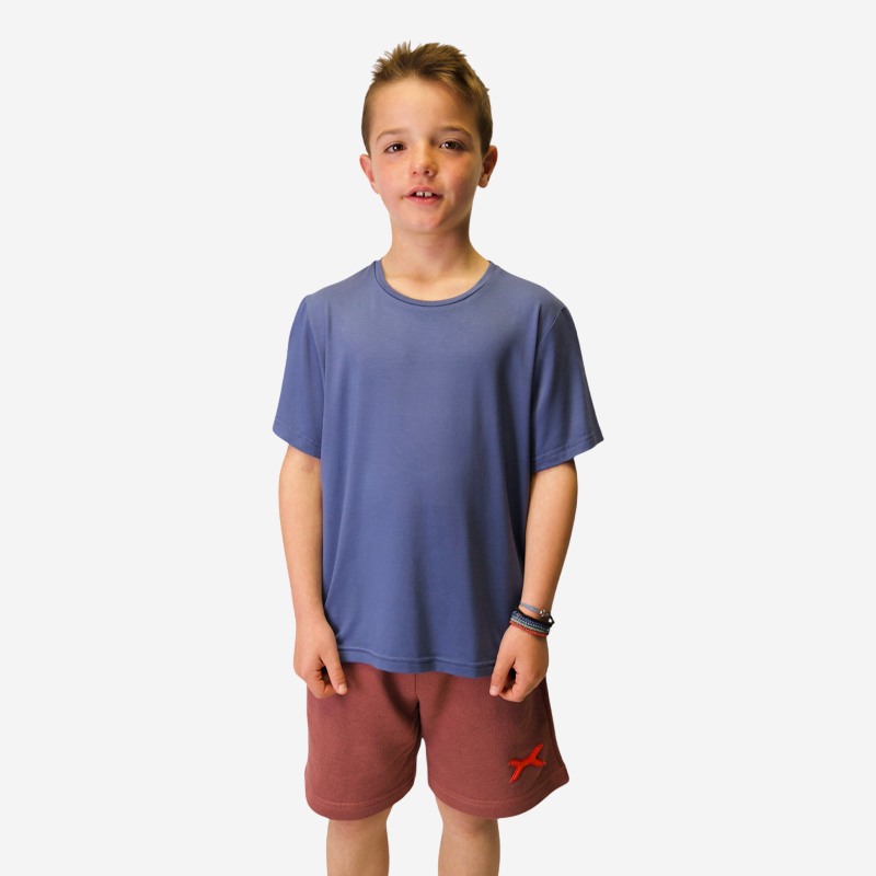 Βερμούδα Unisex Oxean Loose Fit Kids Cinnamon Red