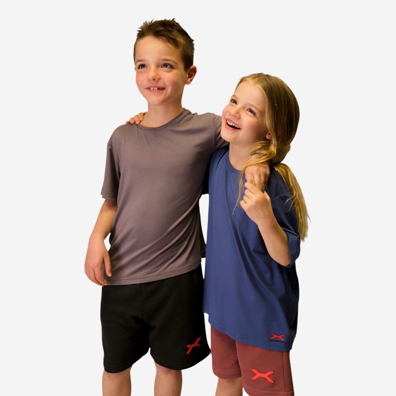Βερμούδα Unisex Oxean Loose Fit Kids Cinnamon Red Ένδυση, Παντελόνια - Σορτς image