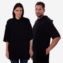 Κοντομάνικο Hoodie Oxean Black