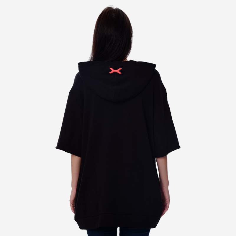 Κοντομάνικο Hoodie Oxean Black Ένδυση, Φούτερ image