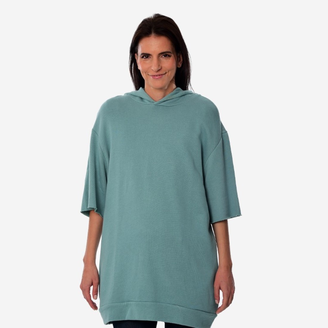 Κοντομάνικο Hoodie Unisex Oxean Light Green image