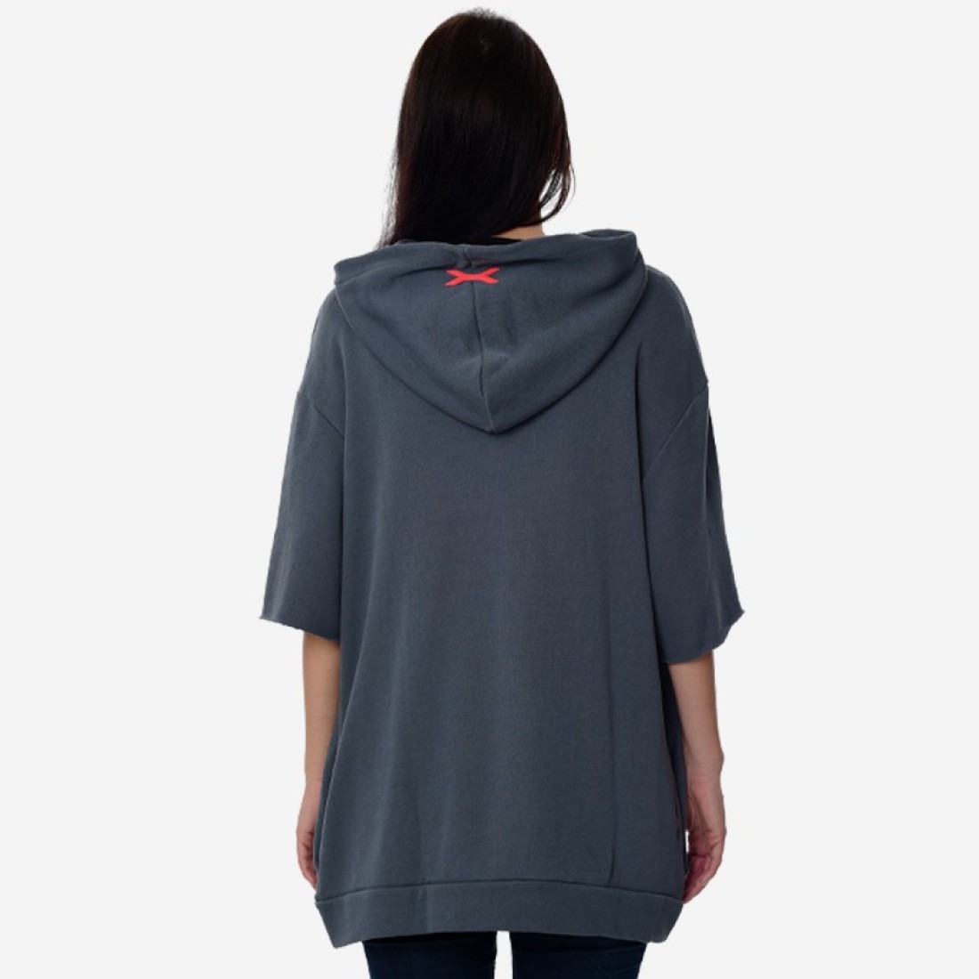 Κοντομάνικο Hoodie Oxean Petrol image