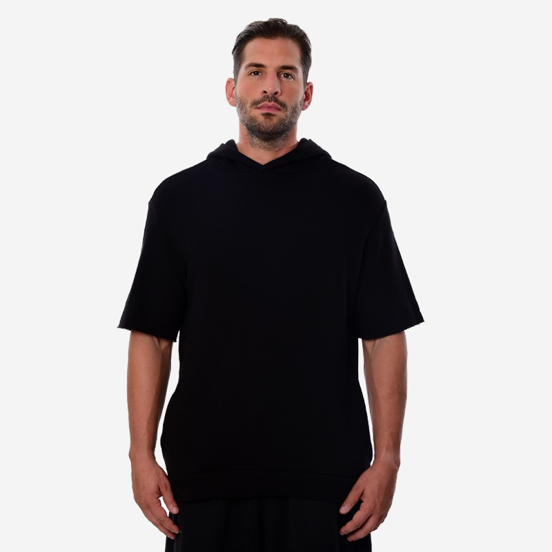 Κοντομάνικο Hoodie Unisex Oxean 'Reflective' Black