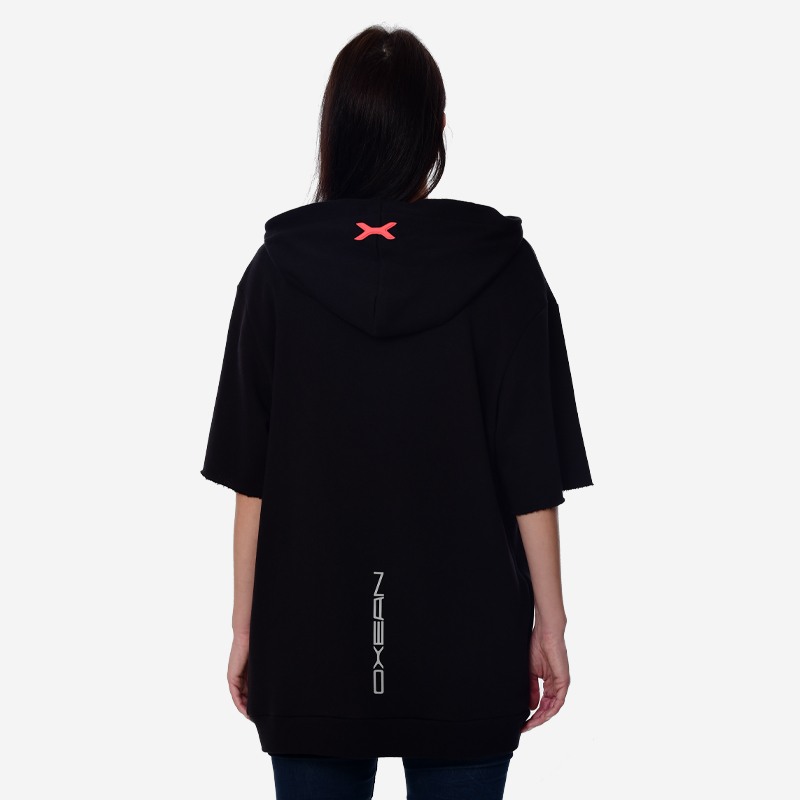 Κοντομάνικο Hoodie Unisex Oxean 'Reflective' Black
