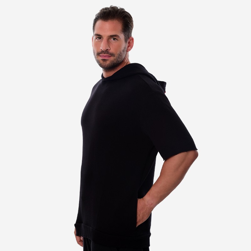 Κοντομάνικο Hoodie Unisex Oxean 'Reflective' Black image