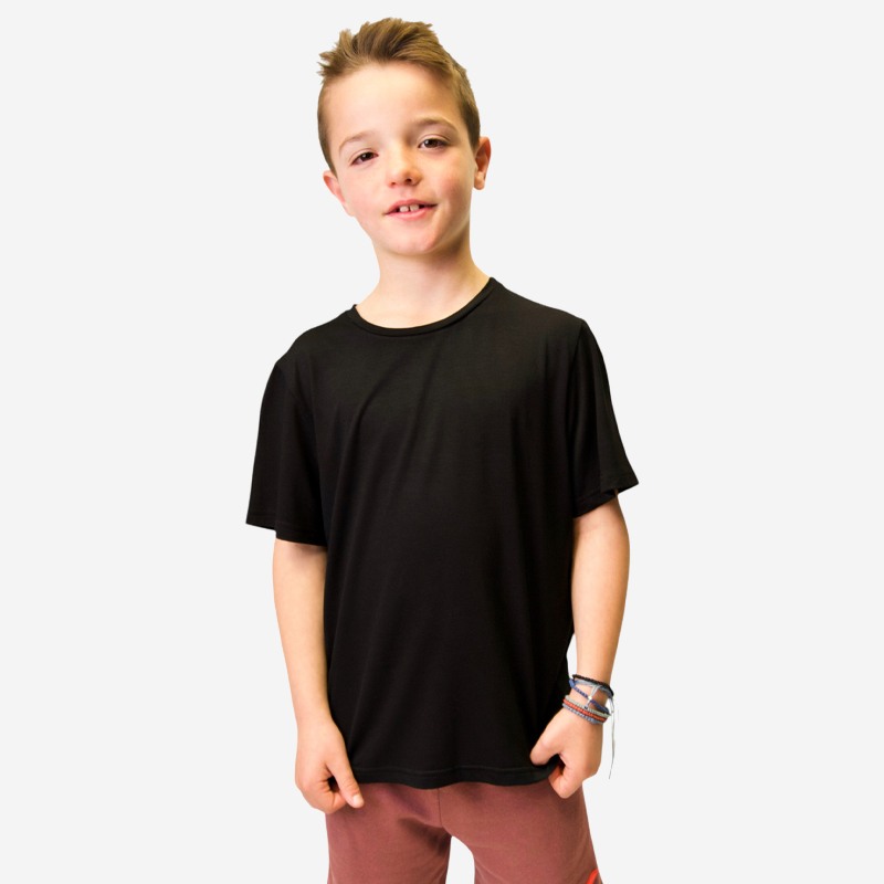 Κοντομάνικο Oxean Unisex Stretch Breathable Kids Black