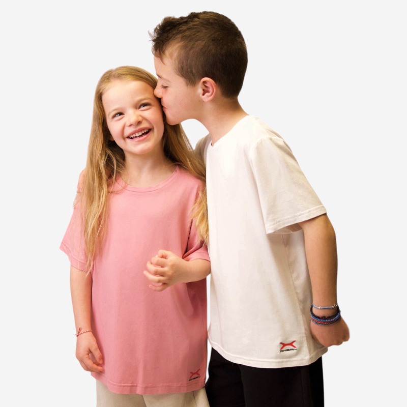 Κοντομάνικο Oxean Unisex Stretch Breathable Kids White Ένδυση, Μπλούζες image